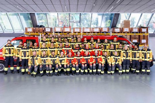 Mannschaftsfoto Feuerwehr